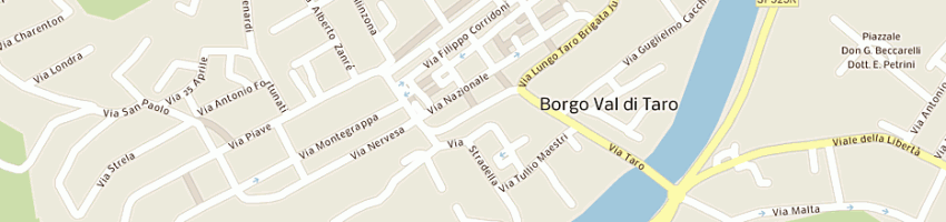 Mappa della impresa gandolfini marco a BORGO VAL DI TARO