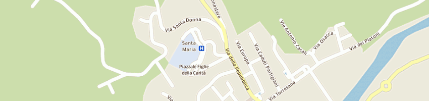 Mappa della impresa azienda usl di parma a BORGO VAL DI TARO