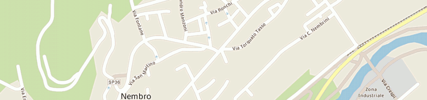 Mappa della impresa total look srl a NEMBRO