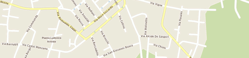 Mappa della impresa mazzolari cristiano a CASTELLEONE