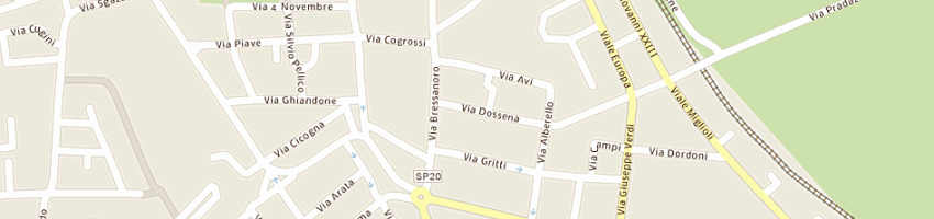 Mappa della impresa brocca stefania a CASTELLEONE