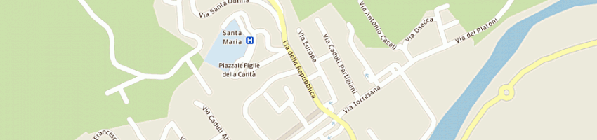 Mappa della impresa sara assicurazioni spa a BORGO VAL DI TARO