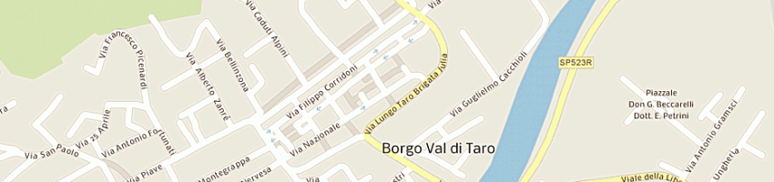 Mappa della impresa capitelli francesco a BORGO VAL DI TARO