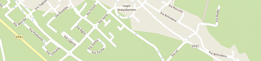 Mappa della impresa bonomi umberto a BRUSAPORTO