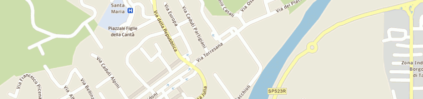 Mappa della impresa la bottega del chisolino di murena elisa a BORGO VAL DI TARO