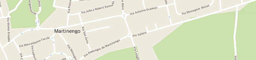 Mappa della impresa ponticello (srl) a MARTINENGO