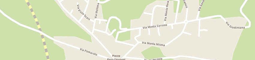 Mappa della impresa scuole elementari a SCANZOROSCIATE