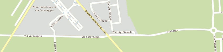 Mappa della impresa ruggiero allestimenti a CALCINATE