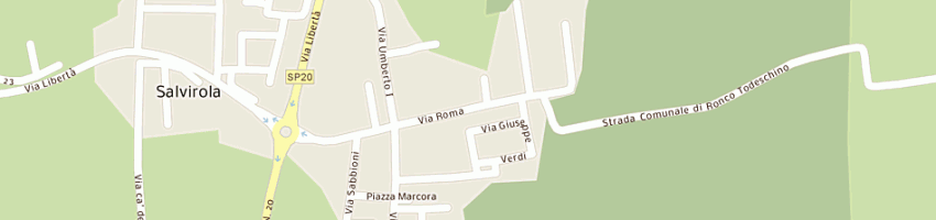 Mappa della impresa mombelli mario a SALVIROLA