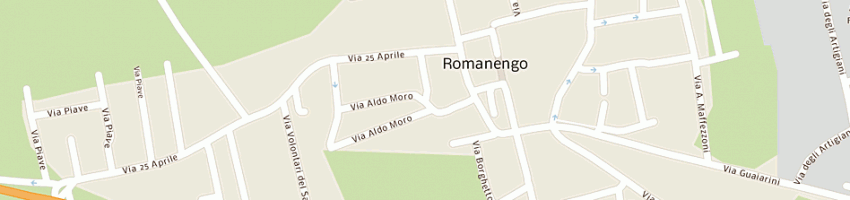 Mappa della impresa uberti lorenzo a ROMANENGO