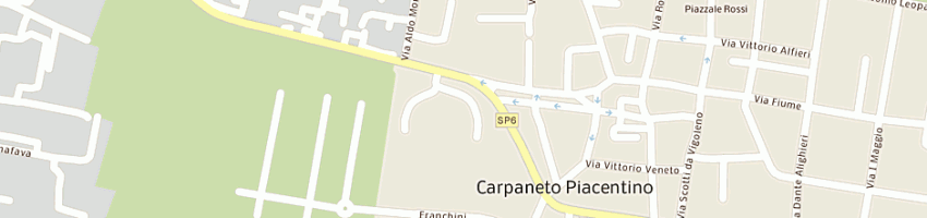 Mappa della impresa punto pizza di bonadio maria teresa a CARPANETO PIACENTINO