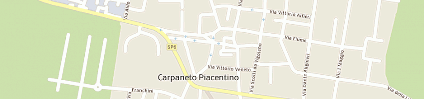 Mappa della impresa burzoni flaviano a CARPANETO PIACENTINO