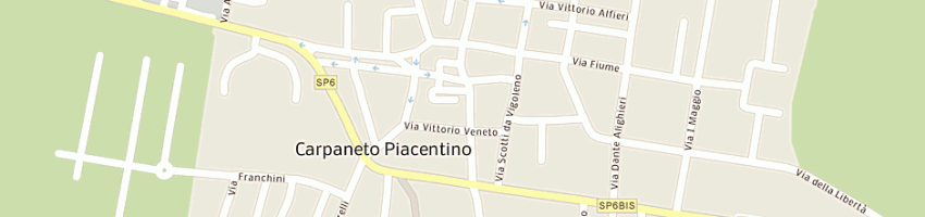 Mappa della impresa pro loco a CARPANETO PIACENTINO