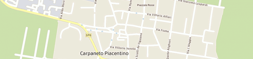 Mappa della impresa brunetti carlo a CARPANETO PIACENTINO