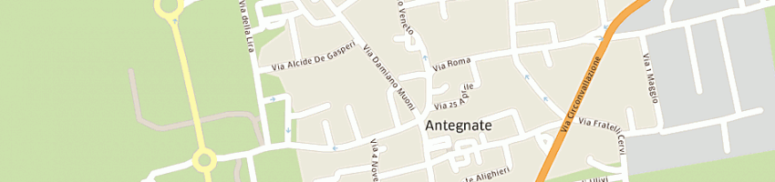 Mappa della impresa riva pagliarini maria teresa a ANTEGNATE