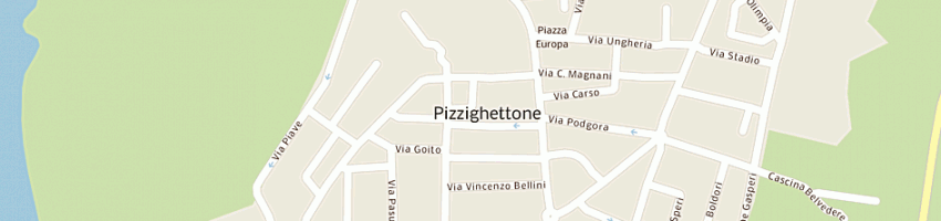 Mappa della impresa luca's bar di gianluca mosconi e c sas a PIZZIGHETTONE