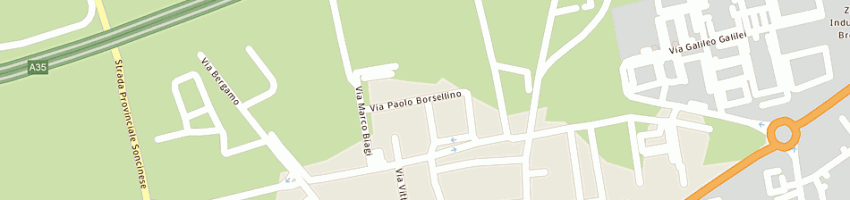 Mappa della impresa cazzamali marino a ANTEGNATE