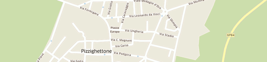 Mappa della impresa oasi estetica snc a PIZZIGHETTONE