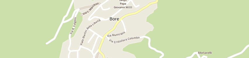 Mappa della impresa asioli giorgio a BORE