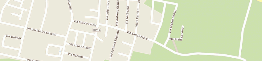 Mappa della impresa athena sun center sdf a CARPANETO PIACENTINO