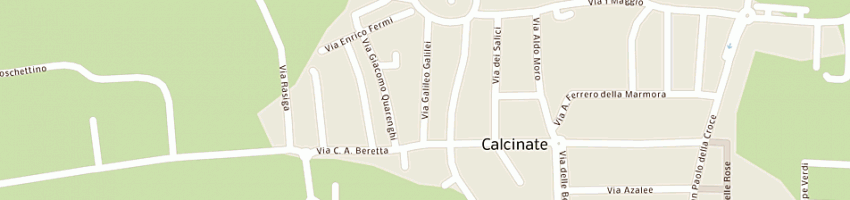 Mappa della impresa baldassari mario a CALCINATE