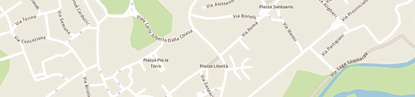 Mappa della impresa mariani dott emiliano studio odontoiatra a ALBINO