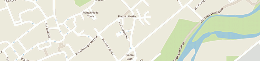 Mappa della impresa comune di albino a ALBINO