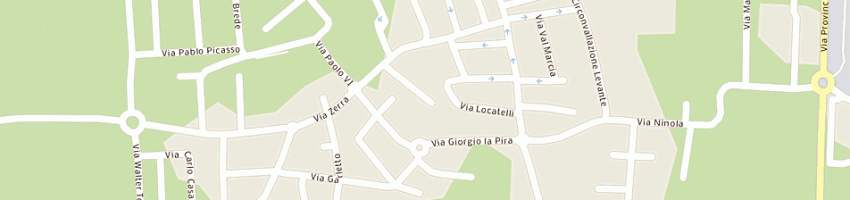 Mappa della impresa sambinelli marco a CALCINATE