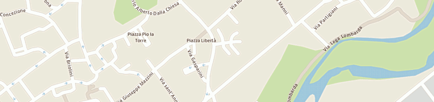 Mappa della impresa nicoli trasporti spedizioni spa a ALBINO