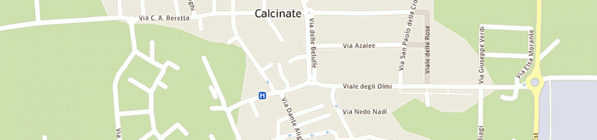 Mappa della impresa valli battista a CALCINATE