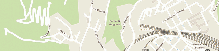Mappa della impresa bocciofila chiappa a LA SPEZIA