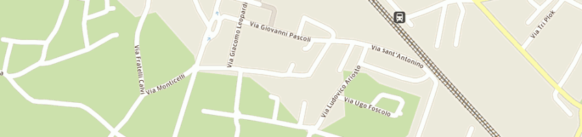 Mappa della impresa stefy best-line di battistini stefania a MONTELLO