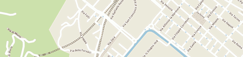Mappa della impresa alessio piazza parrucchiere  a LA SPEZIA