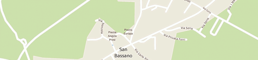 Mappa della impresa mavis servizi srl a SAN BASSANO