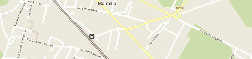Mappa della impresa bipop carire spa a MONTELLO