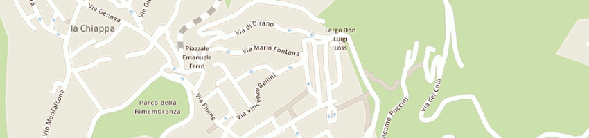 Mappa della impresa giancristoforo alberto a LA SPEZIA