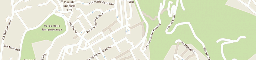Mappa della impresa centro sociale anziani fossitermi a LA SPEZIA