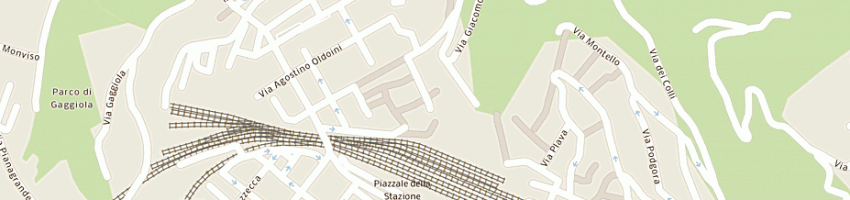 Mappa della impresa brunetti paolo a LA SPEZIA