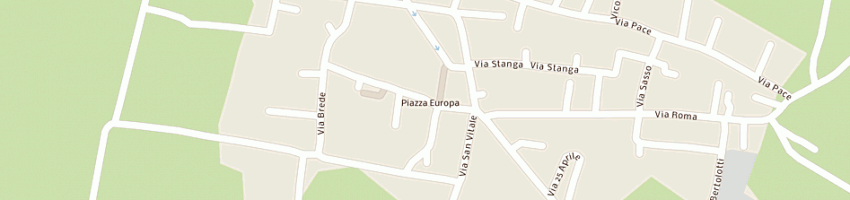 Mappa della impresa belli giovanni e figli (snc) a TRIGOLO