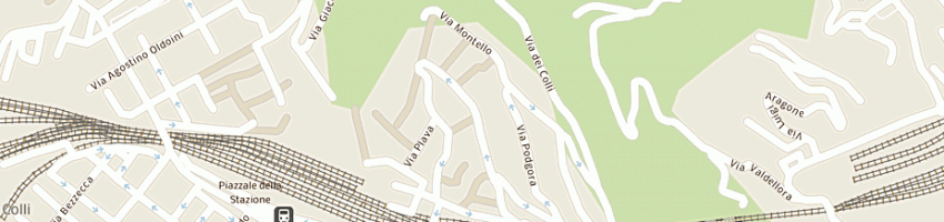 Mappa della impresa ulivi gabriella a LA SPEZIA