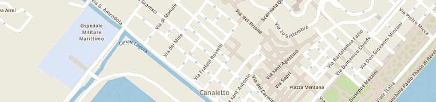 Mappa della impresa one o one a LA SPEZIA