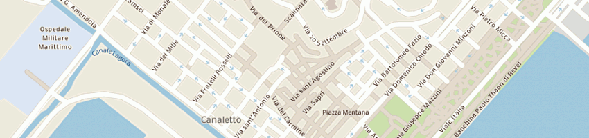 Mappa della impresa schianchi maria grazia a LA SPEZIA