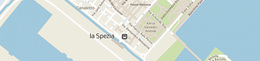 Mappa della impresa il covo della cornice a LA SPEZIA