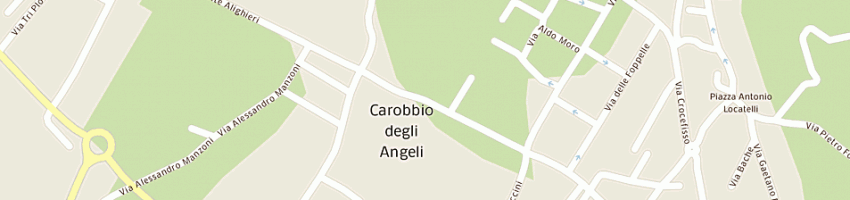 Mappa della impresa famitex a CAROBBIO DEGLI ANGELI