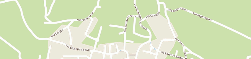 Mappa della impresa lucchetti angelo a CENATE SOTTO