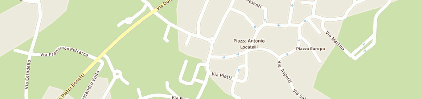 Mappa della impresa corsini aldo a GORLAGO