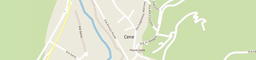 Mappa della impresa cose allegre a CENE