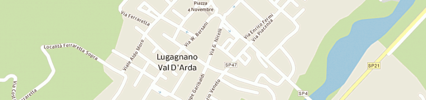 Mappa della impresa costa elena a LUGAGNANO VAL D ARDA