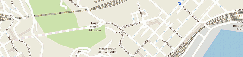 Mappa della impresa societa' pesca sportivi 'golfo dei poeti' a LA SPEZIA