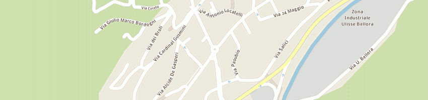 Mappa della impresa metangas di carrara aurelio e c snc a GAZZANIGA
